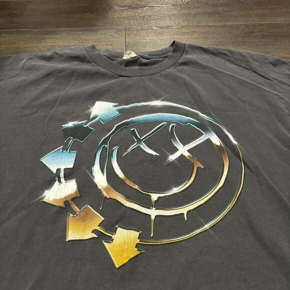 Vintage Blink 182 Self Titled Untitled Logo T Shirt - Picture 1 of 4